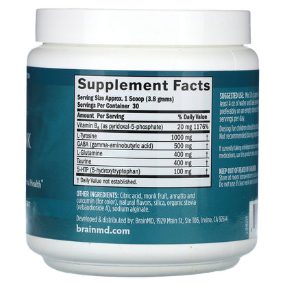BrainMD, Neurolink Powder, 0.25 lb (114 g)
