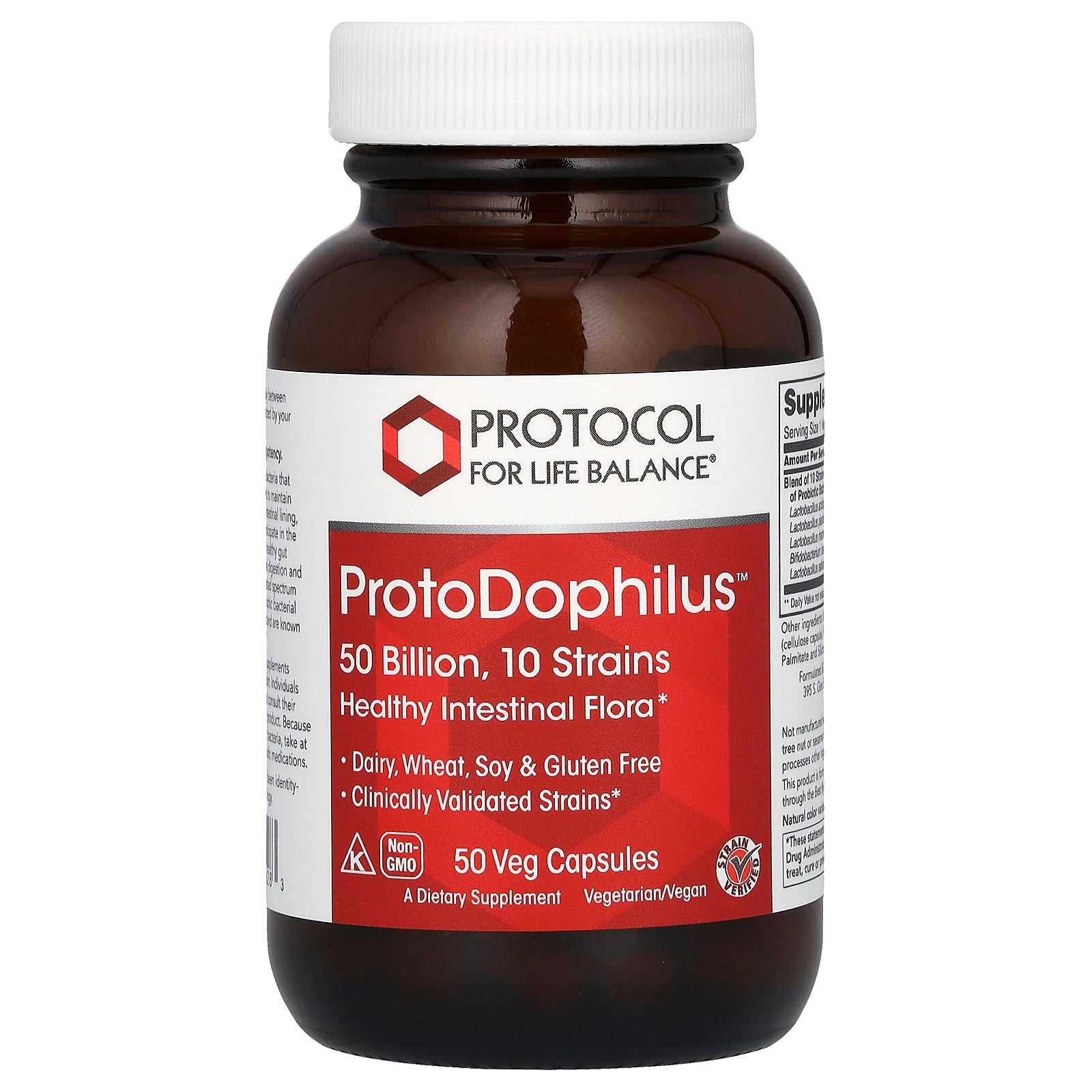 Protocol for Life Balance, ProtoDophilus, 50 Billion, 50 Veg Capsules