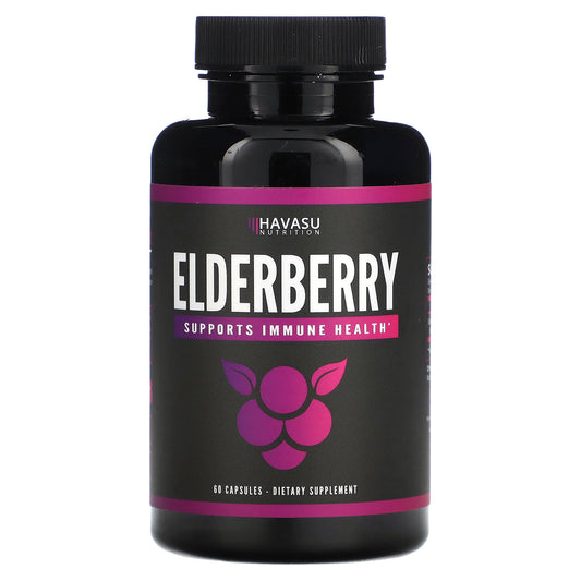 Havasu Nutrition, Elderberry, 60 Capsules