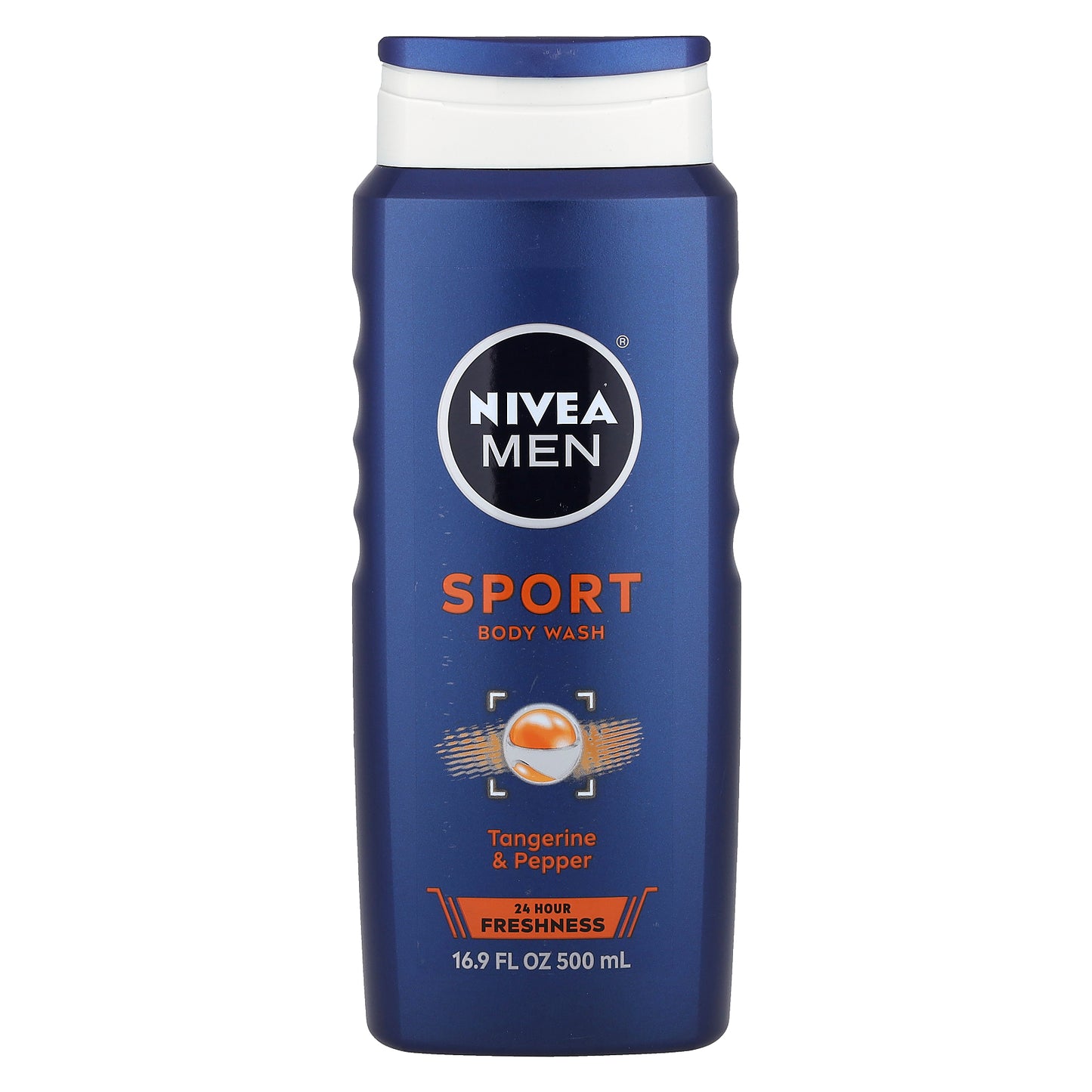 Nivea, Men, Sport Body Wash, Tangerine & Pepper, 16.9 fl oz (500 ml)