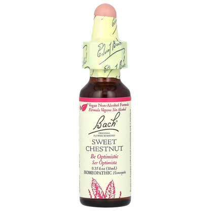 Bach, Original Flower Remedies, Sweet Chestnut, 0.35 fl oz (10 ml)