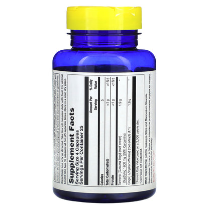 Nature's Life, Turmeric Ginger Joint Ease, 100 Capsules