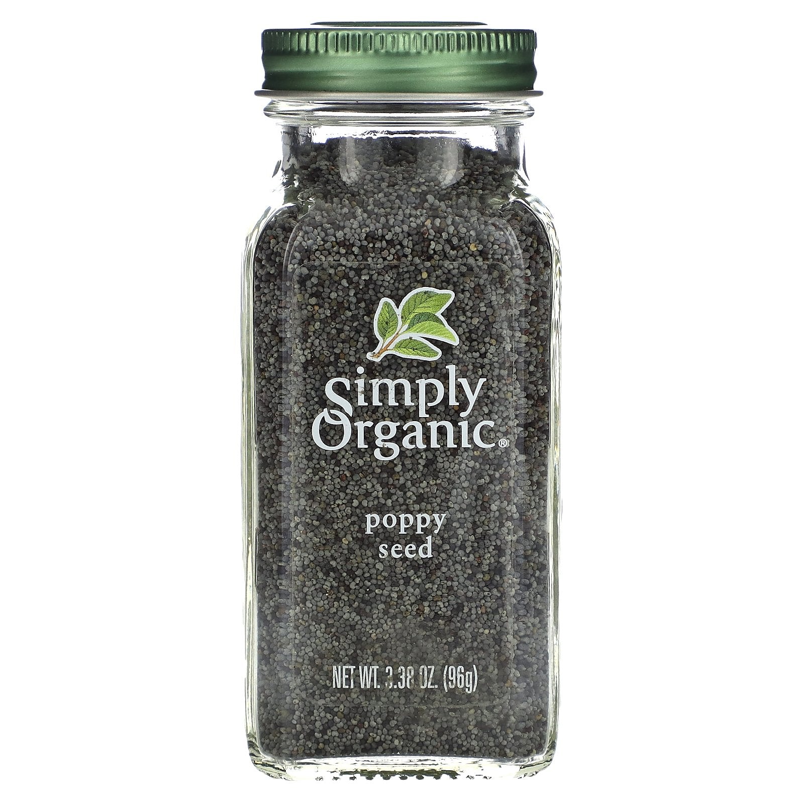 Simply Organic, Poppy Seed, 3.38 oz (96 g)