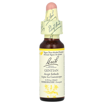 Bach, Original Flower Remedies, Gentian, 0.35 fl oz (10 ml)