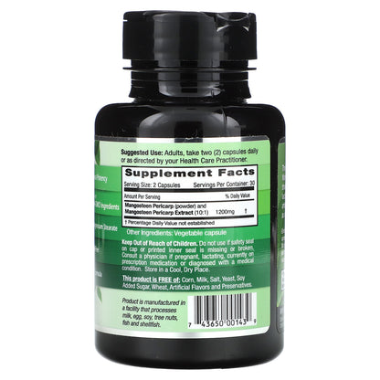 Emerald Laboratories, Mangosteen, 60 Vegetable Caps (600 mg per Capsule)