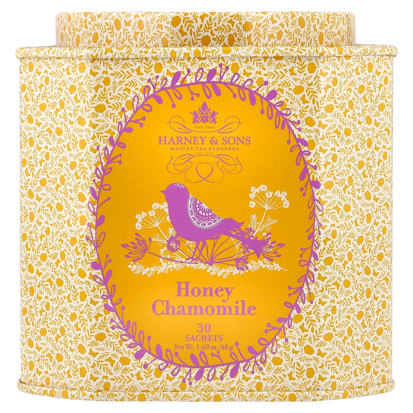 Harney & Sons, Honey Chamomile , 30 Sachets, 1.69 oz (48 g)