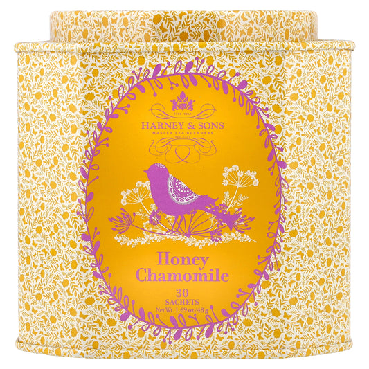 Harney & Sons, Honey Chamomile , 30 Sachets, 1.69 oz (48 g)