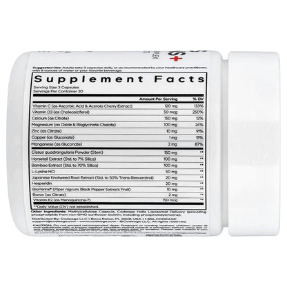 Codeage, Bones Vitamins+, 90 Vegetable Capsules