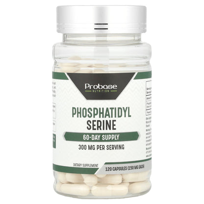 Probase Nutrition, Phosphatidyl Serine, 120 Capsules (150 mg per Capsule)