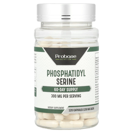 Probase Nutrition, Phosphatidyl Serine, 120 Capsules (150 mg per Capsule)