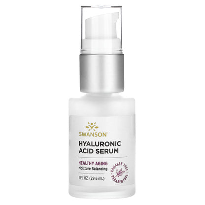 Swanson, Hyaluronic Acid Serum, 1 fl oz (29.6 ml)