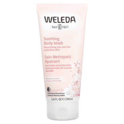 Weleda, Soothing Body Wash, Almond Extracts, 6.8 fl oz (200 ml)