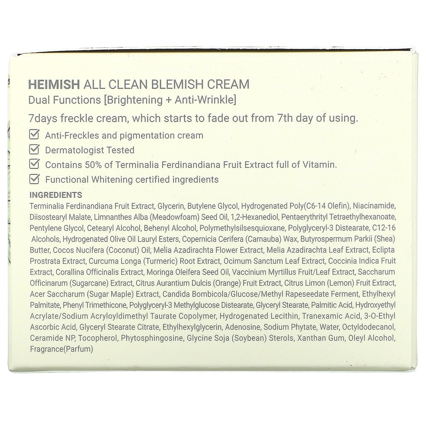 Heimish, All Clean Blemish Cream, 60 ml