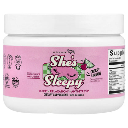 Legendairy Milk, She's Sleepy, Cherry Limeade, 8 oz (226.8 g)