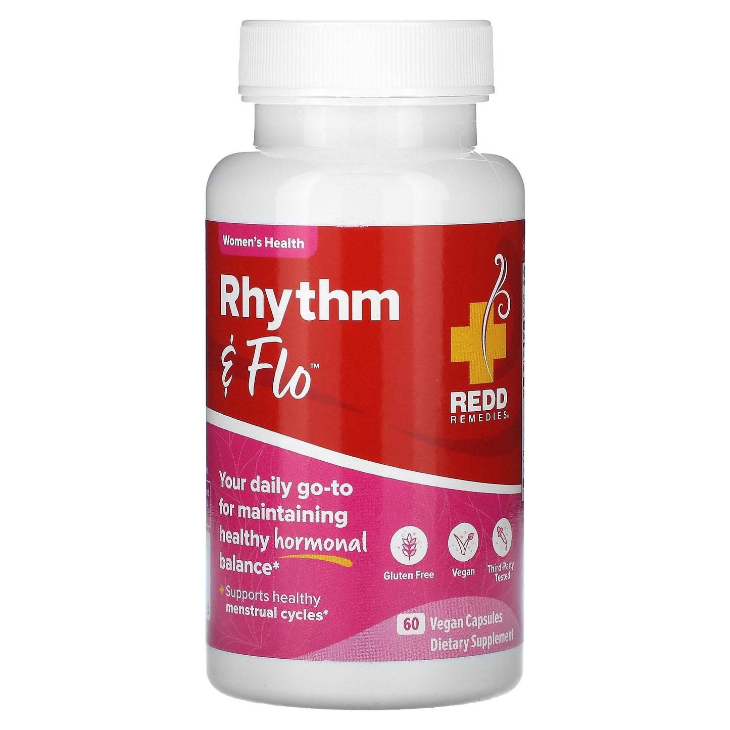 Redd Remedies, Rhythm & Flo, 60 Vegan Capsules