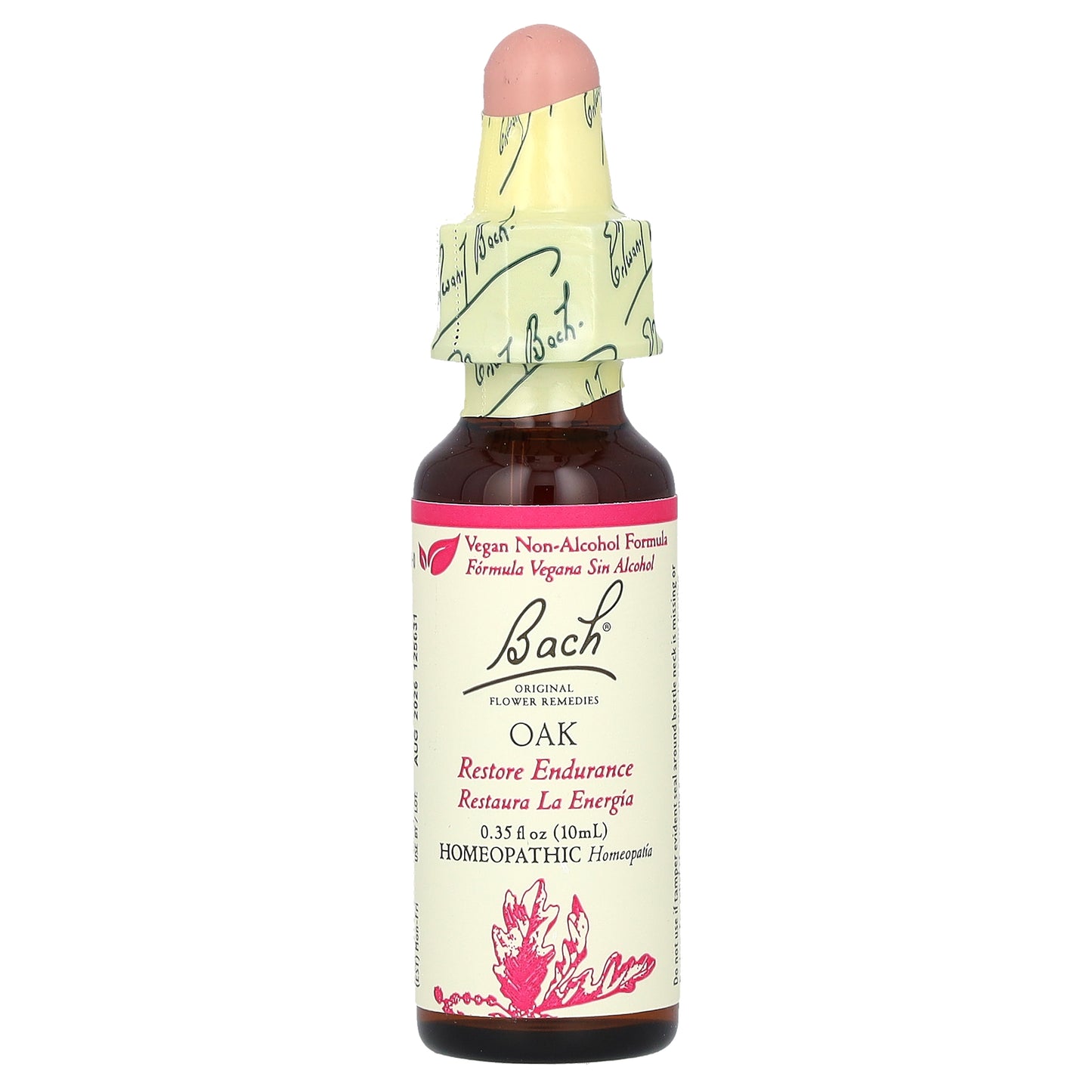 Bach, Original Flower Remedies. Oak, 0.35 fl oz (10 ml)