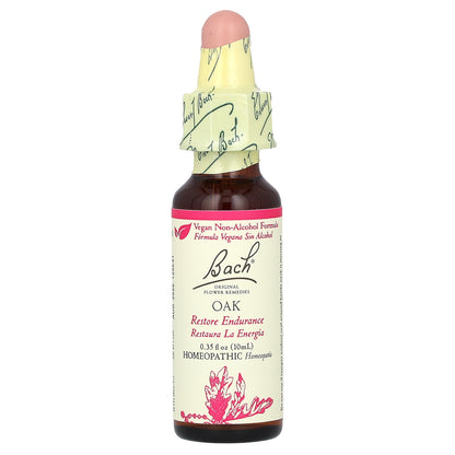 Bach, Original Flower Remedies. Oak, 0.35 fl oz (10 ml)