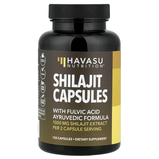 Havasu Nutrition, Shilajit, 120 Capsules
