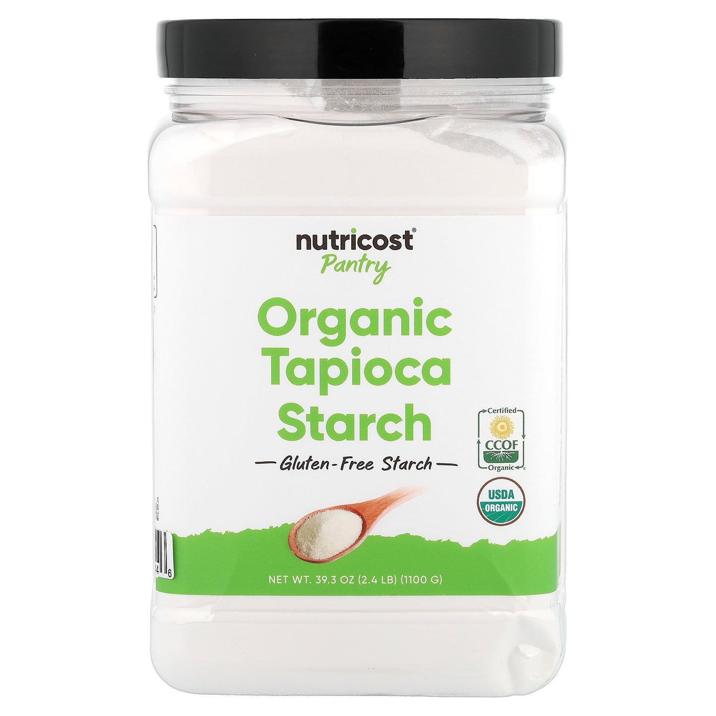 Nutricost, Pantry, Organic Tapioca Starch, 39.3 oz (1,100 g)