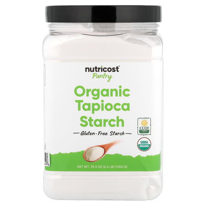 Nutricost, Pantry, Organic Tapioca Starch, 39.3 oz (1,100 g)