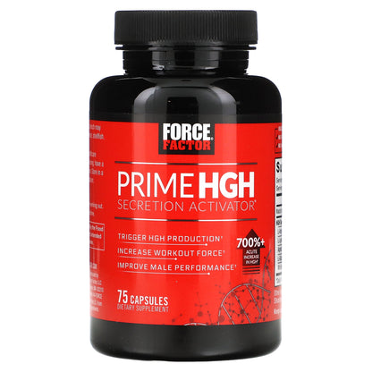 Force Factor, Prime HGH Secretion Activator, 75 Capsules