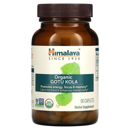 Himalaya, Organic Gotu Kola, 90 Caplets