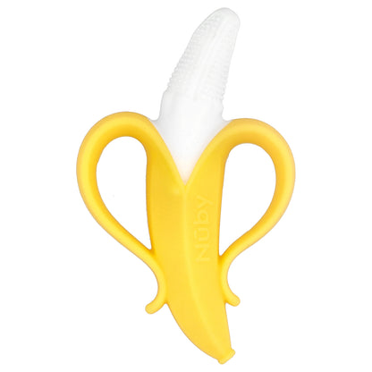 Nuby, NanaNubs, Banana Massaging Toothbrush, 3+ Months, 1 Brush