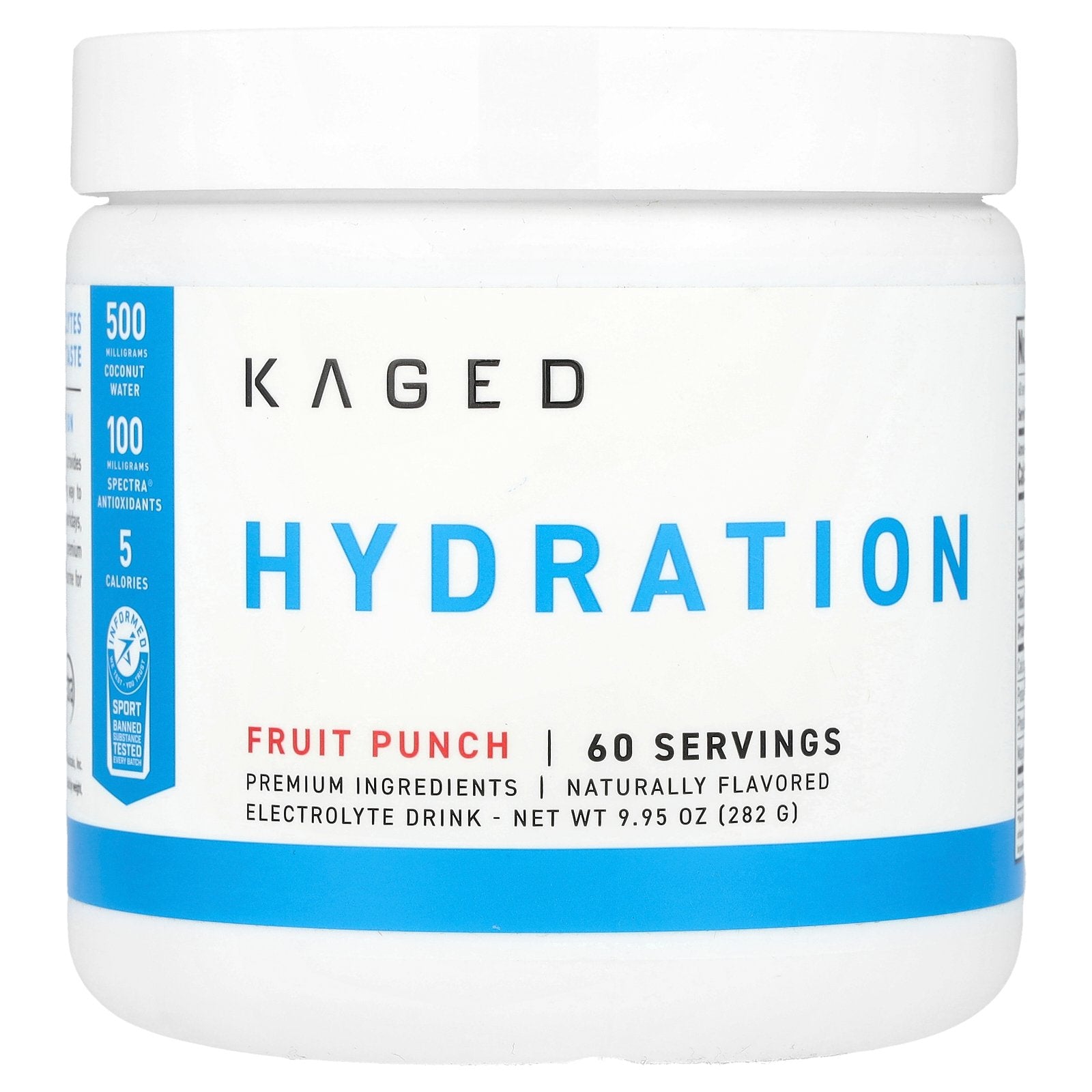 Kaged, Hydration, Fruit Punch, 9.95 oz (282 g)