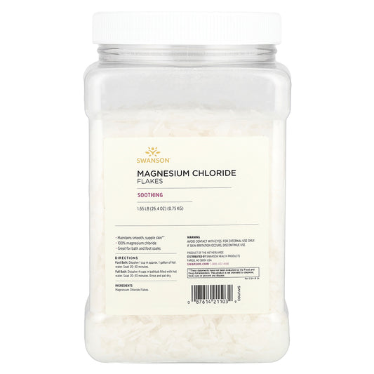 Swanson, Magnesium Chloride Flakes, 26.4 oz (0.75 kg)