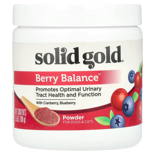 Solid Gold, Berry Balance™ Powder, For Dogs & Cats, 3.5 oz (100 g)