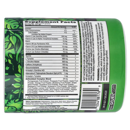 G FUEL, Energy Formula, The Juice, Orange Pineapple Melon, 9.9 oz (280 g)