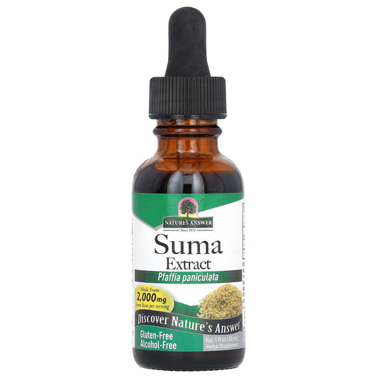 Nature's Answer, Suma Extract, Alcohol-Free, 2,000 mg, 1 fl oz (30 ml)