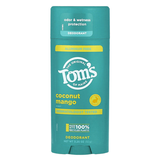 Tom's of Maine, Aluminum Free Deodorant, Coconut Mango, 3.25 oz (92 g)