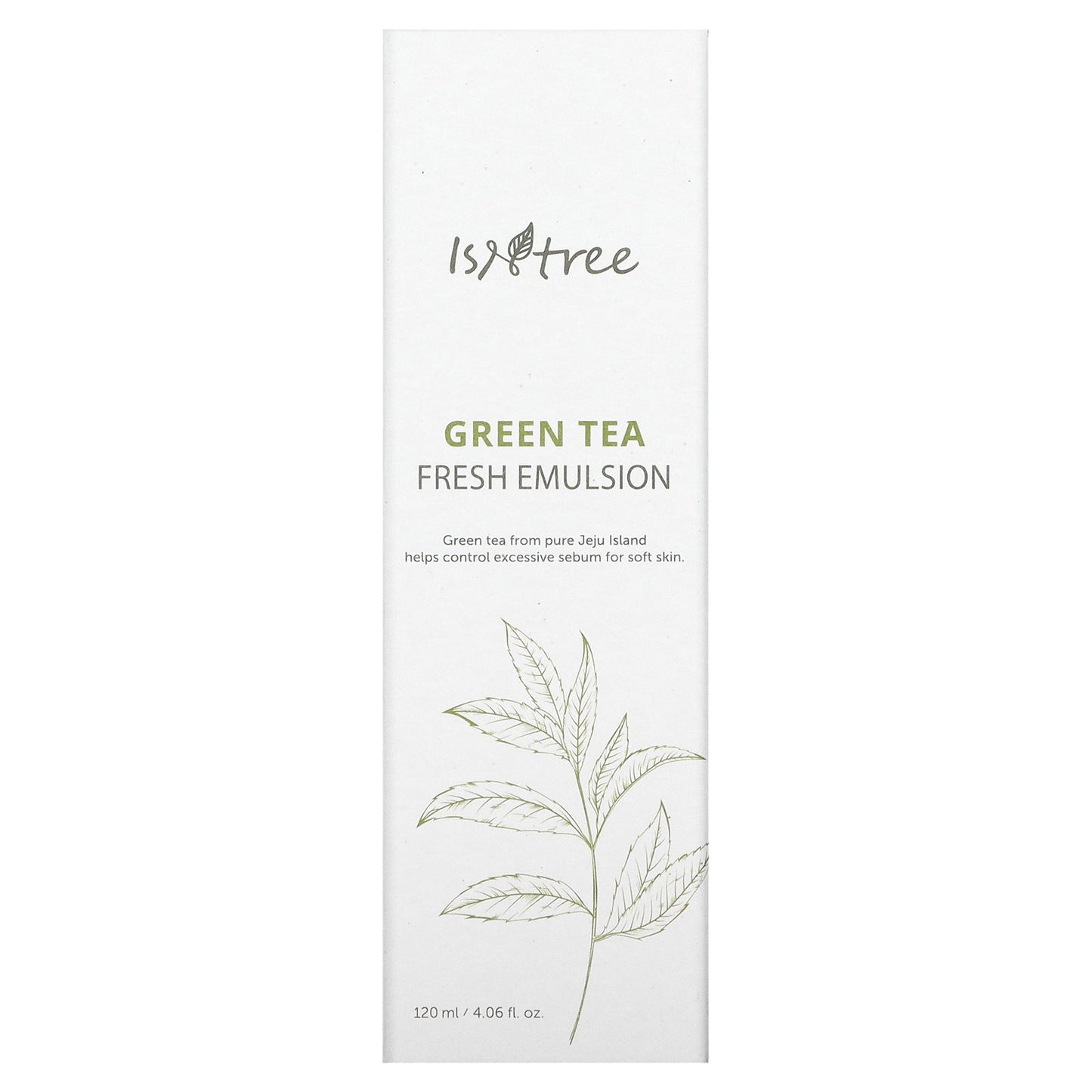 ISNtree, Green Tea Fresh Emulsion, 4.06 fl oz (120 ml)