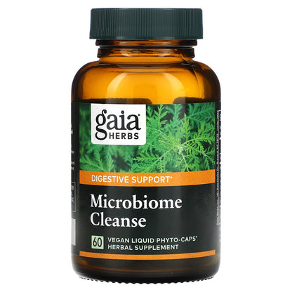 Gaia Herbs, Microbiome Cleanse, 60 Liquid Phyto-Caps®
