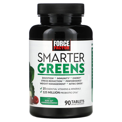 Force Factor, Smarter Greens®, 90 Tablets