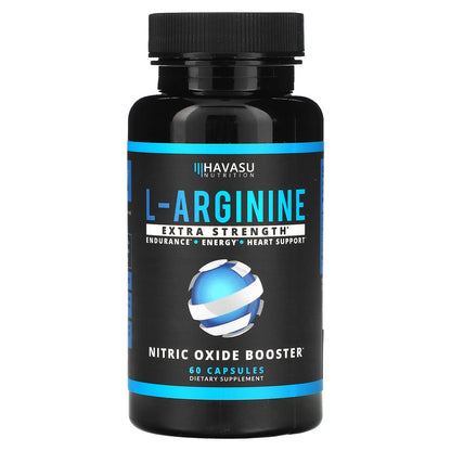 Havasu Nutrition, L-Arginine, Extra Strength, 60 Capsules