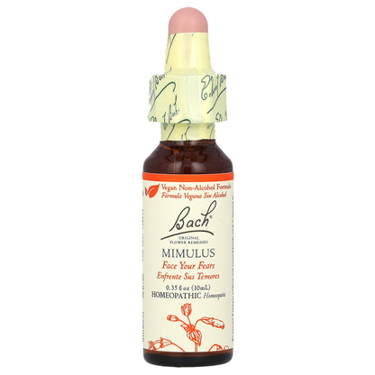Bach, Original Flower Remedies, Mimulus, 0.35 fl oz (10 ml)