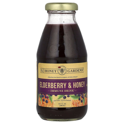 Zand, Immune Drink, Elderberry & Honey, 10.1 fl oz (298 ml)