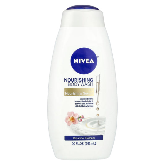 Nivea, Nourishing Body Wash, Botanical Blossom, 20 fl oz (591 ml)