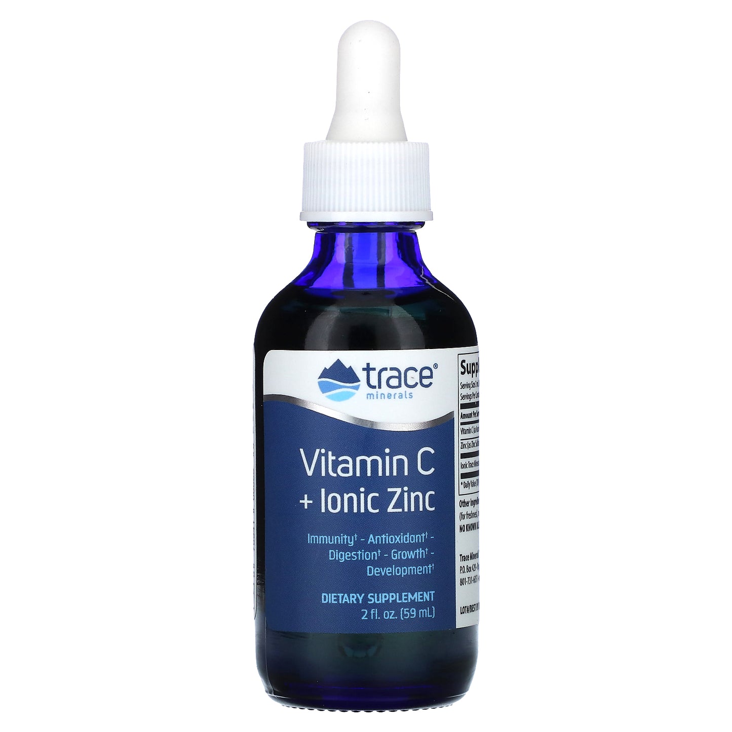 Trace, Vitamin C + Ionic Zinc, 2 fl oz (59 ml)