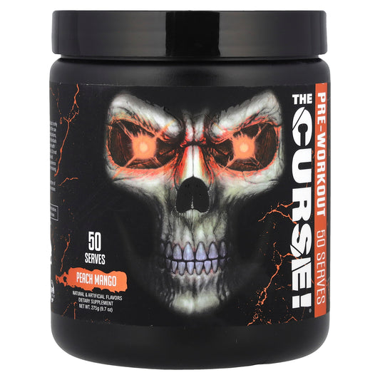 JNX Sports, The Curse!®, Pre-Workout, Peach Mango, 9.7 oz (275 g)