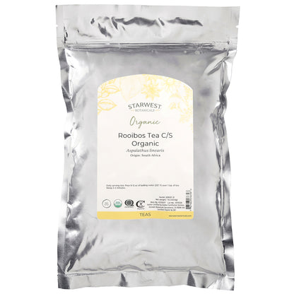 Starwest Botanicals, Organic Rooibos Tea, Cut & Sifted, 1 lb (453.6 g)