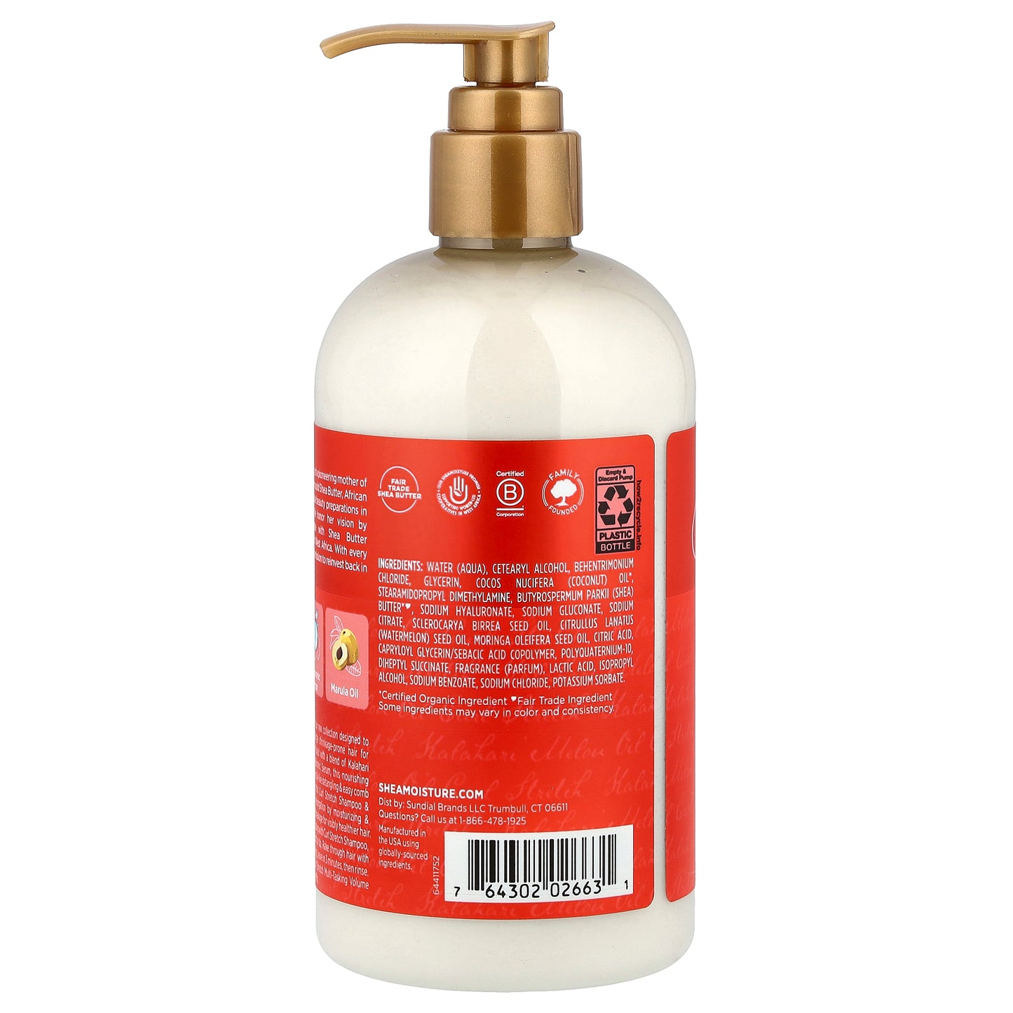 SheaMoisture, Conditioner, Curl Stretch, Kalahari Melon Oil, 13 fl oz (384 ml)