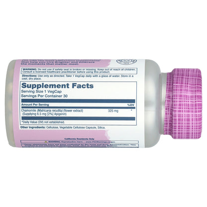 Solaray, Vital Extracts, Chamomile, 325 mg, 30 VegCaps