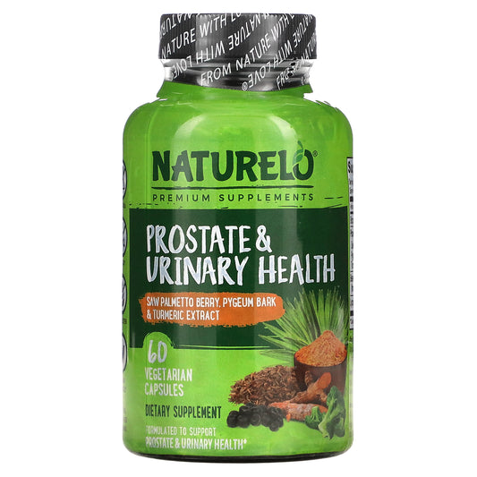 NATURELO, Prostate & Urinary Health, 60 Vegetarian Capsules