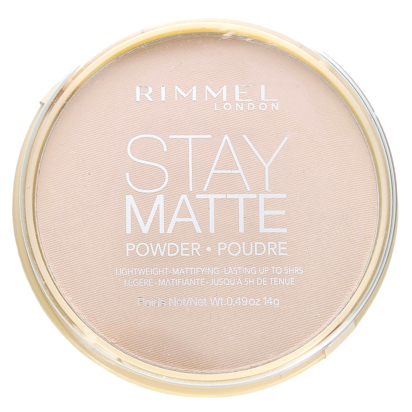 Rimmel London, Stay Matte, Lightweight-Mattifying Powder, 003 Natural, 0.49 oz (14 g)