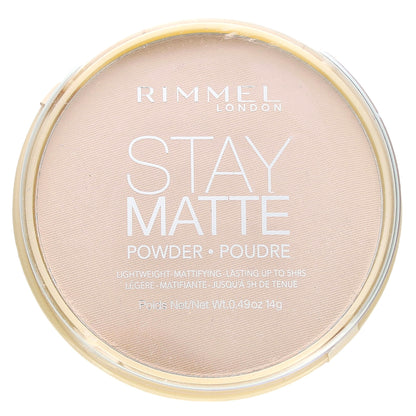 Rimmel London, Stay Matte, Lightweight-Mattifying Powder, 003 Natural, 0.49 oz (14 g)