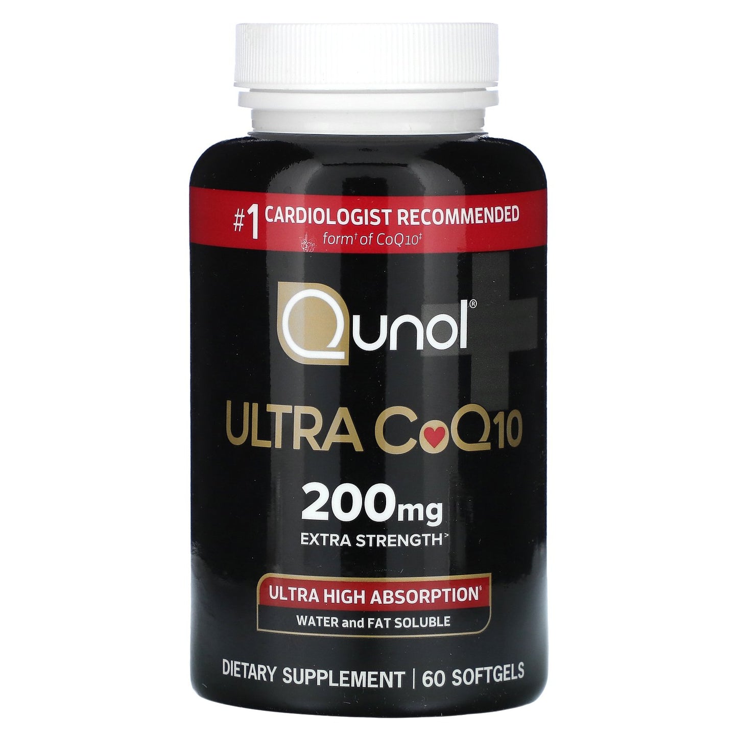 Qunol, Ultra CoQ10, 200 mg, 60 Softgels