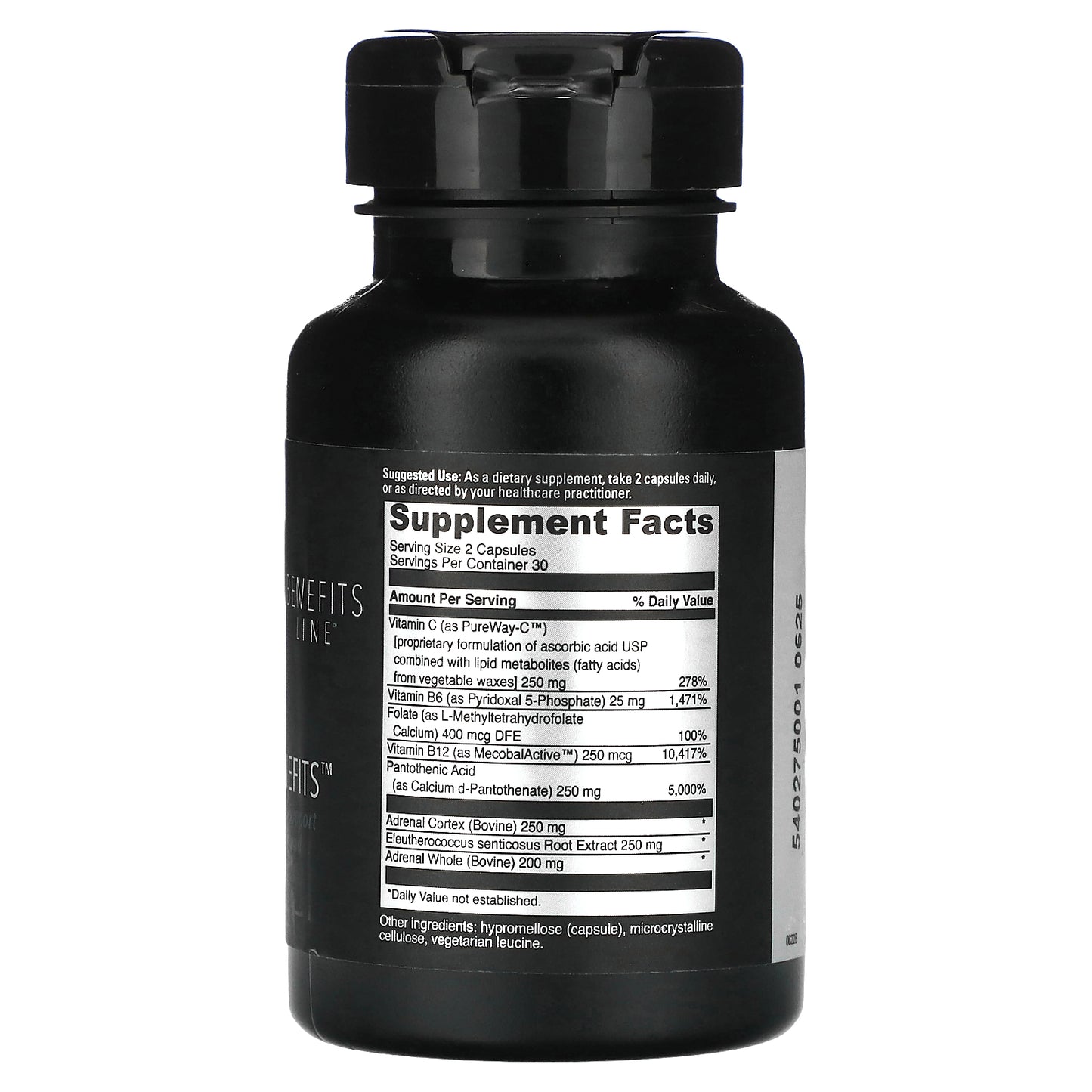 DaVinci Laboratories, Benefits Line, Adrenal Benefits, 60 Capsules